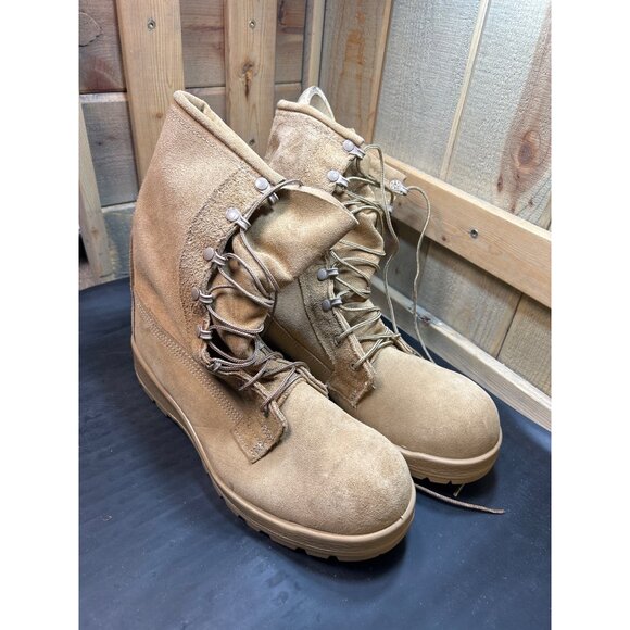 Altama 11461B Gore-Tex Cold Weather Combat Military Boots Tan 10.5 W Suede Leath - Picture 2 of 8